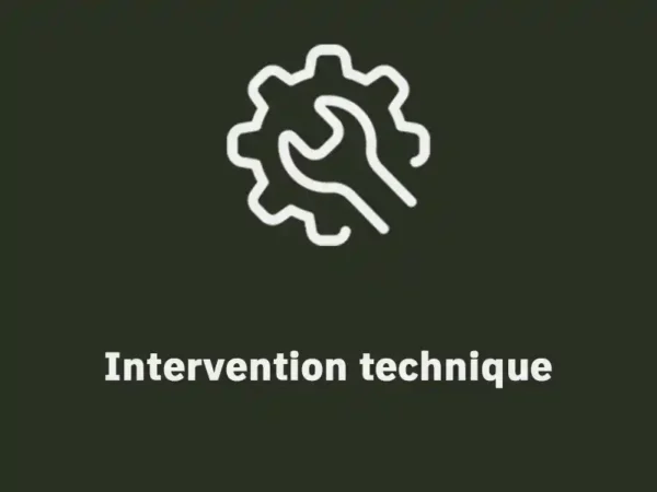 Picto Intervention technique vert