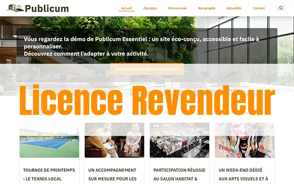 Publicum Essentiel - Licence revendeur